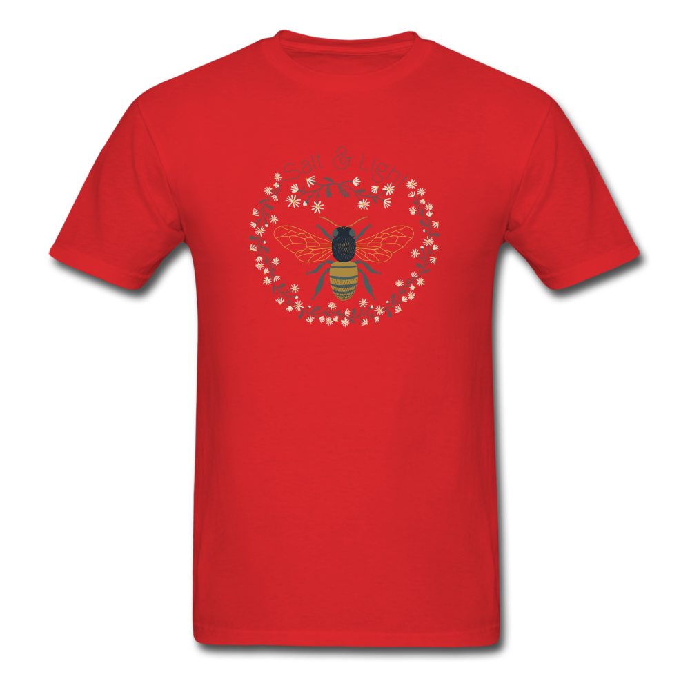 Bee Salt & Light - Unisex Classic T-Shirt - red