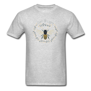 Bee Salt & Light - Unisex Classic T-Shirt - heather gray