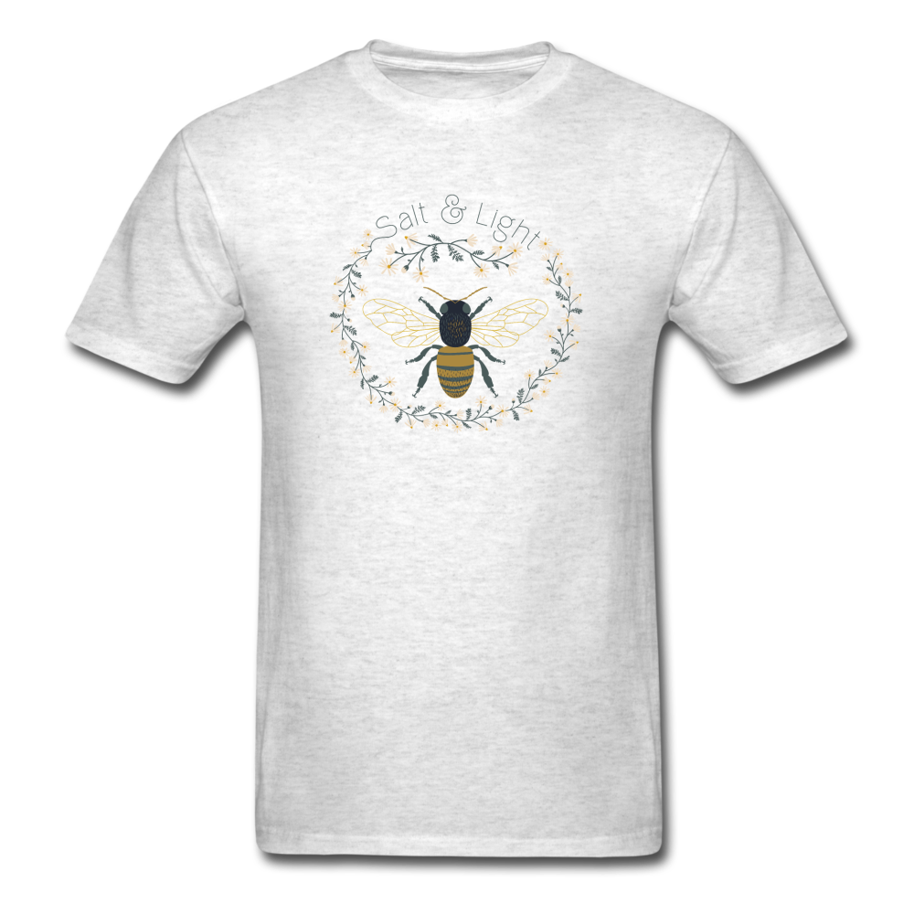 Bee Salt & Light - Unisex Classic T-Shirt - light heather gray