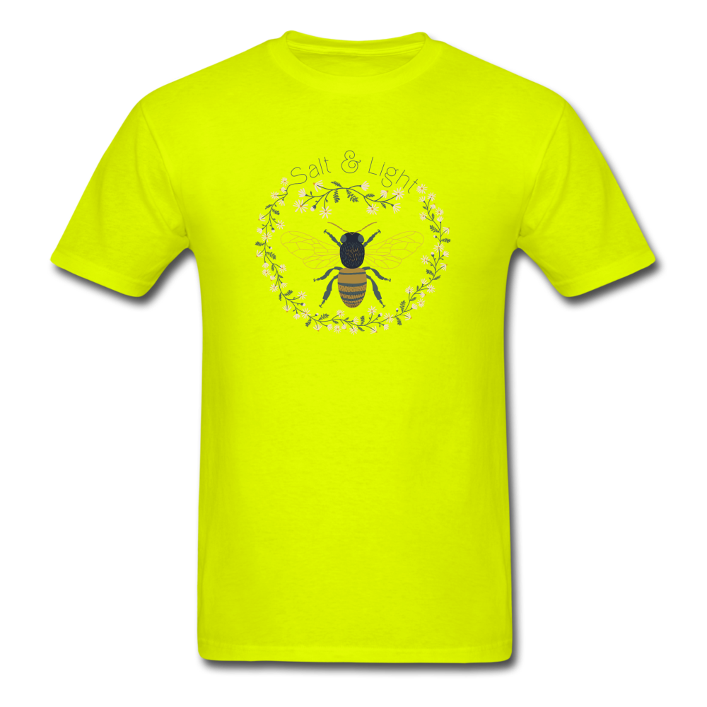 Bee Salt & Light - Unisex Classic T-Shirt - safety green
