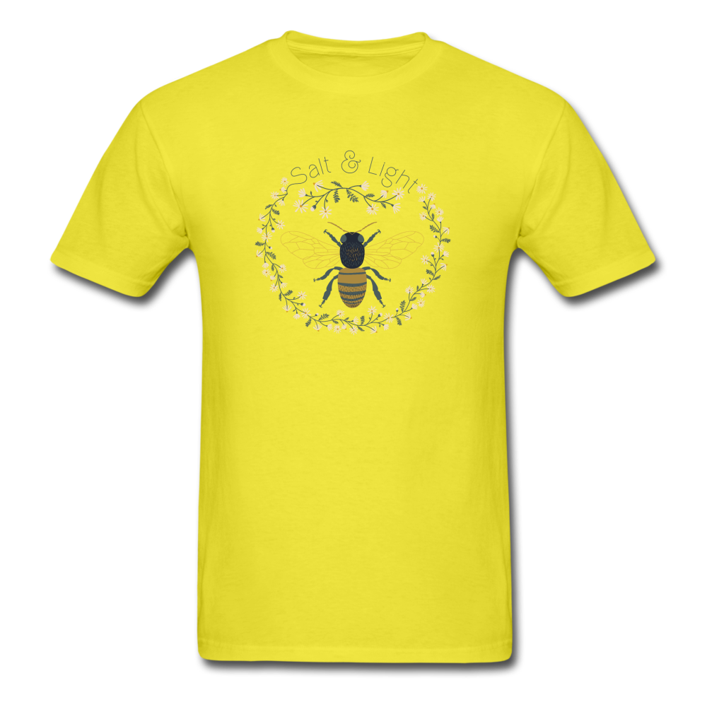 Bee Salt & Light - Unisex Classic T-Shirt - yellow