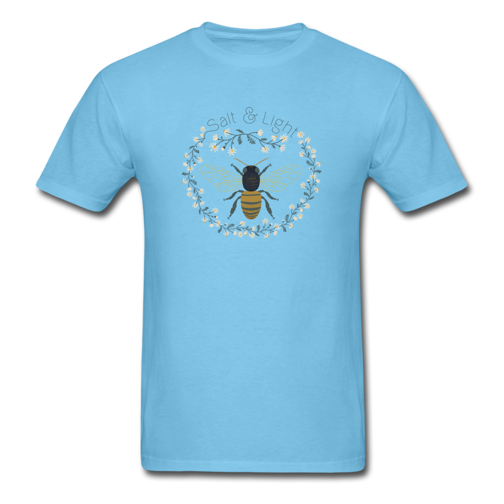 Bee Salt & Light - Unisex Classic T-Shirt - aquatic blue