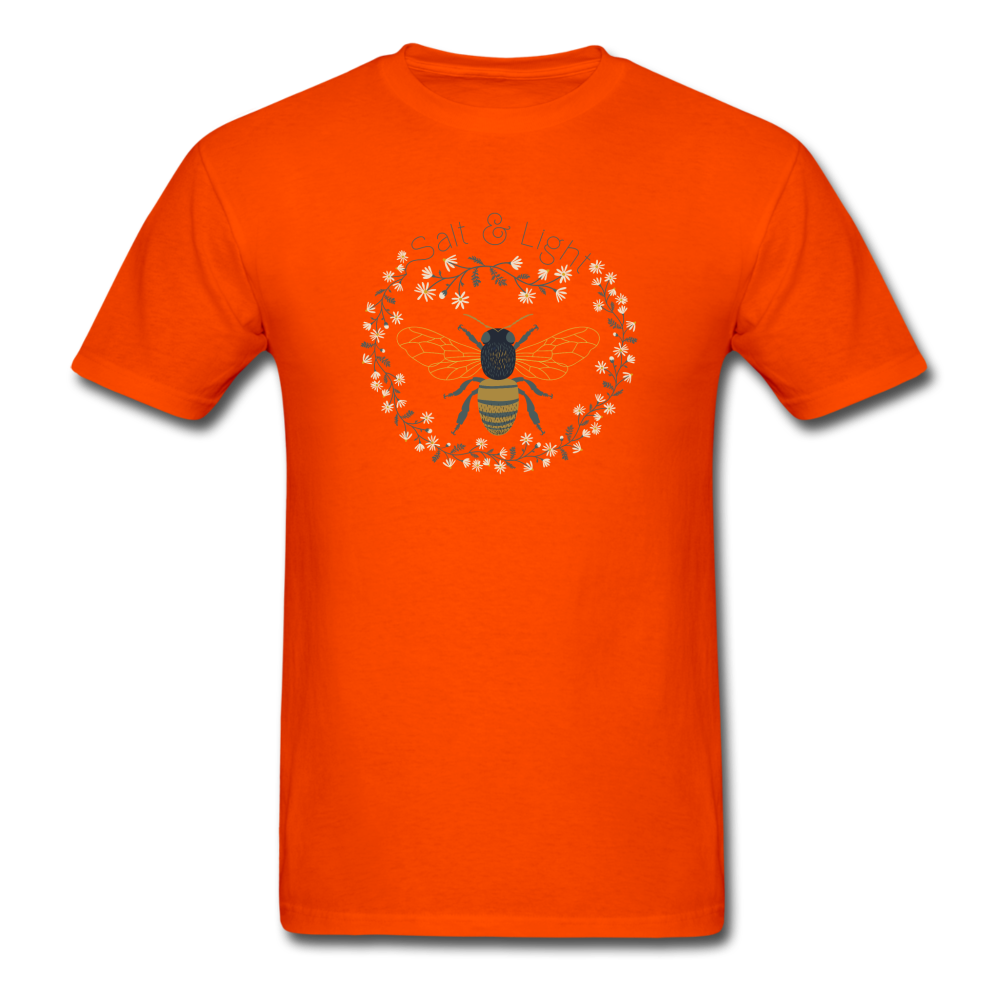 Bee Salt & Light - Unisex Classic T-Shirt - orange
