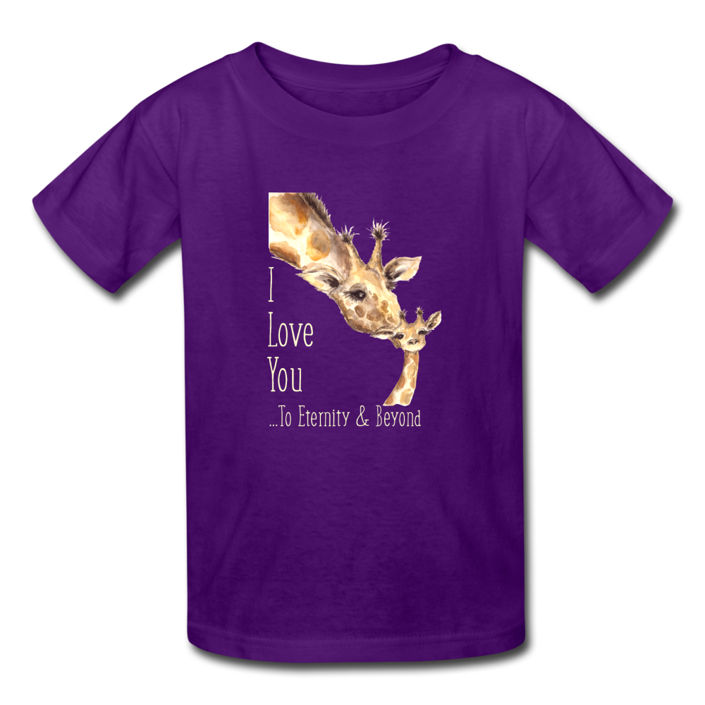 Eternity & Beyond - Kids' T-Shirt - purple