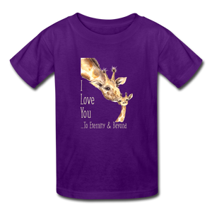 Eternity & Beyond - Kids' T-Shirt - purple