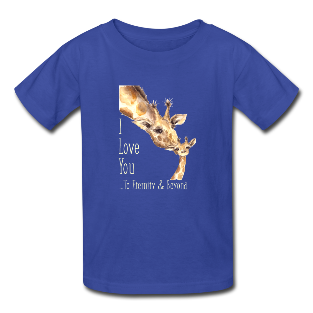 Eternity & Beyond - Kids' T-Shirt - royal blue