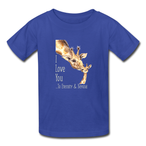 Eternity & Beyond - Kids' T-Shirt - royal blue