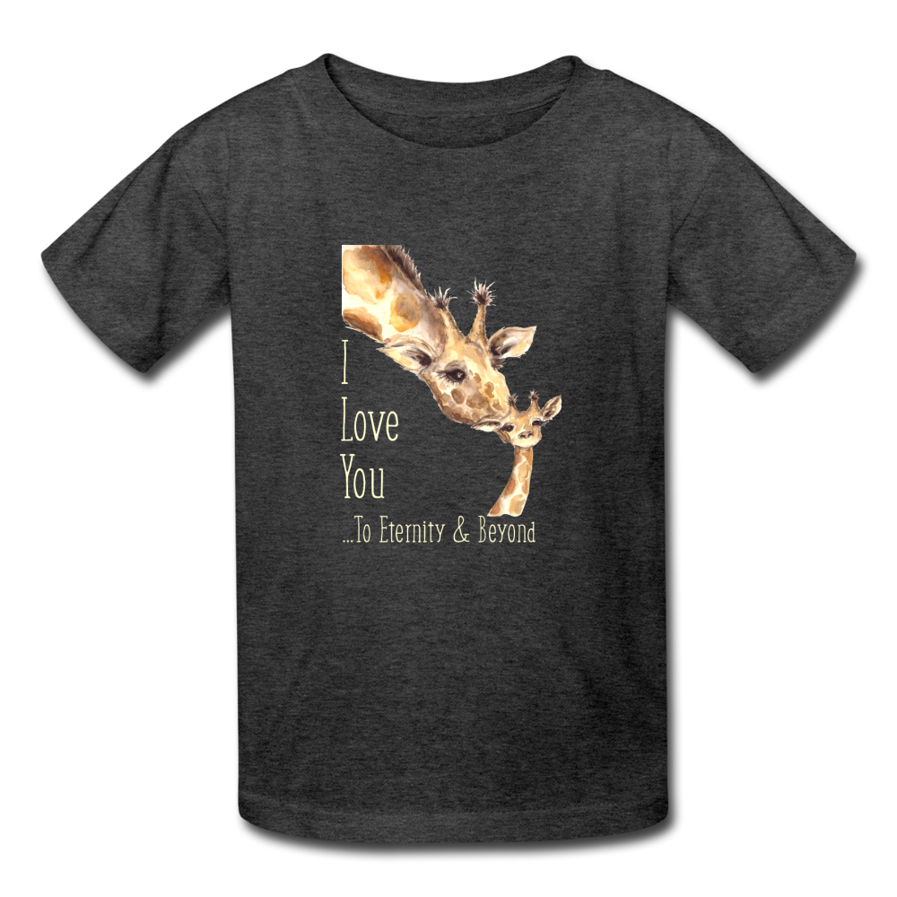 Eternity & Beyond - Kids' T-Shirt - heather black