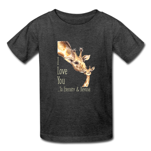 Eternity & Beyond - Kids' T-Shirt - heather black