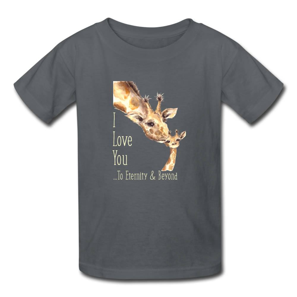 Eternity & Beyond - Kids' T-Shirt - charcoal