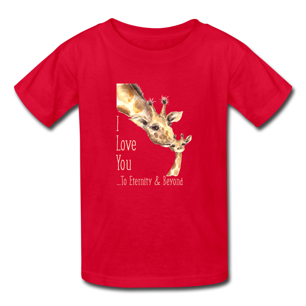 Eternity & Beyond - Kids' T-Shirt - red