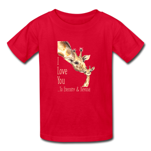 Eternity & Beyond - Kids' T-Shirt - red