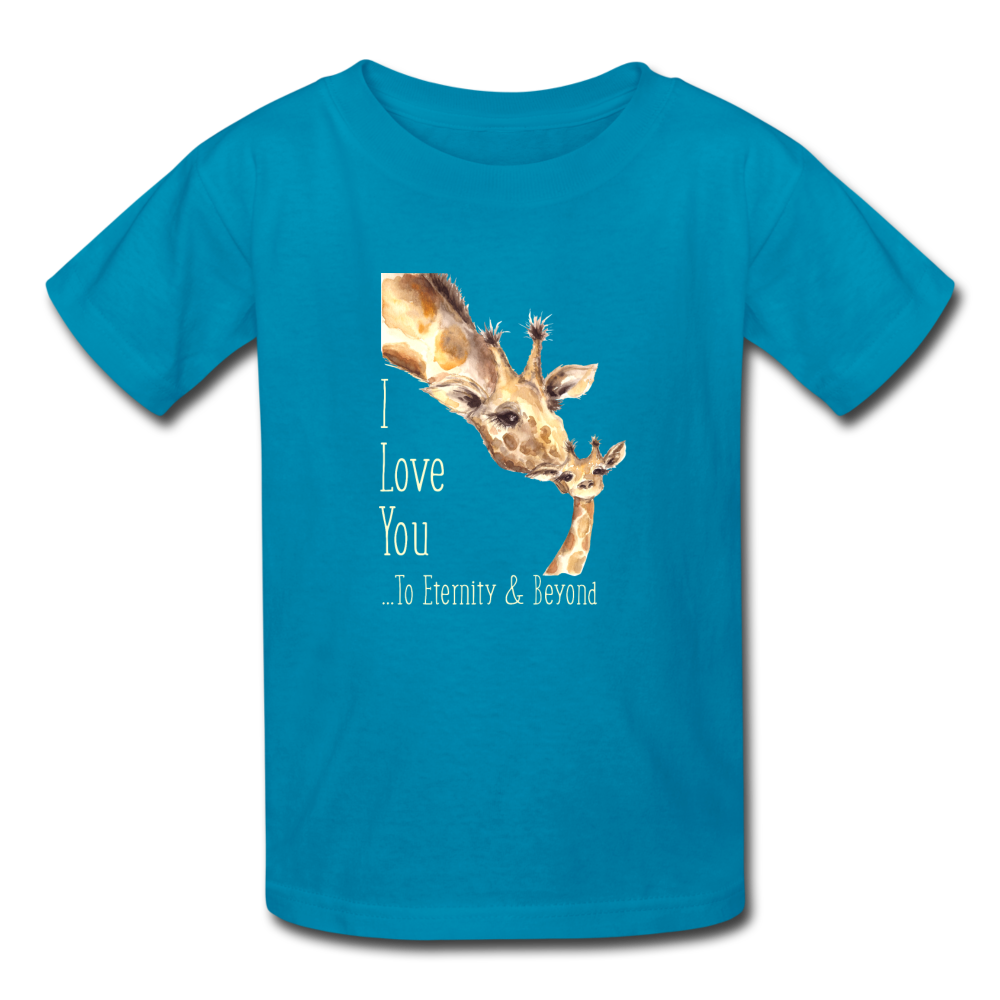 Eternity & Beyond - Kids' T-Shirt - turquoise