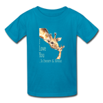 Eternity & Beyond - Kids' T-Shirt - turquoise