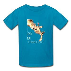 Eternity & Beyond - Kids' T-Shirt - turquoise