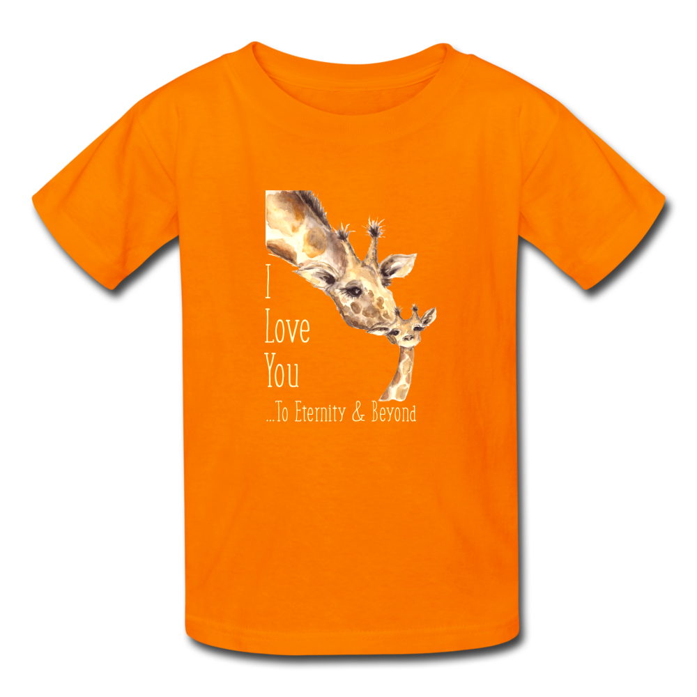 Eternity & Beyond - Kids' T-Shirt - orange