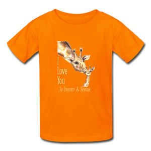 Eternity & Beyond - Kids' T-Shirt - orange
