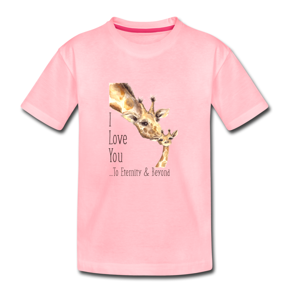 Eternity & Beyond - Toddler Premium T-Shirt - pink