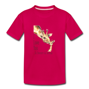 Eternity & Beyond - Toddler Premium T-Shirt - dark pink
