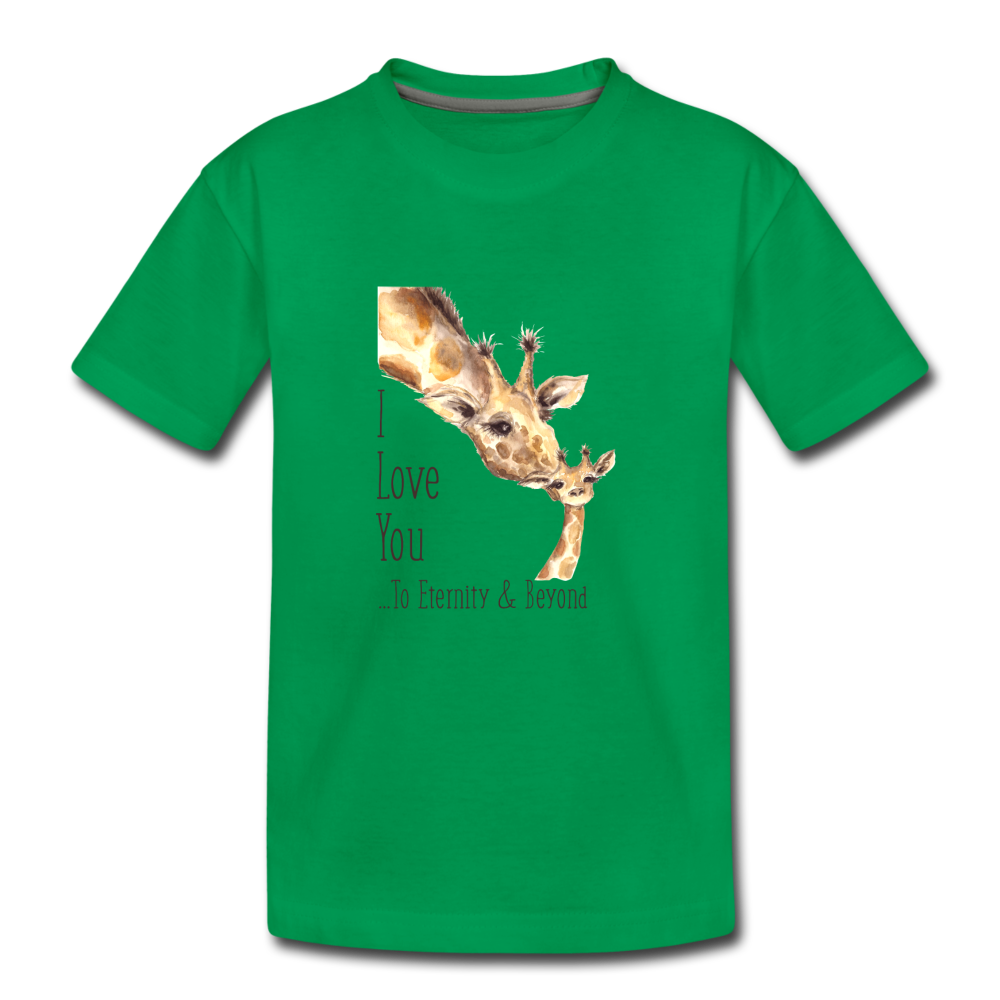 Eternity & Beyond - Toddler Premium T-Shirt - kelly green