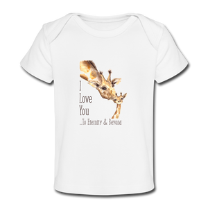 Eternity & Beyond - Organic Baby T-Shirt - white