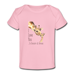 Eternity & Beyond - Organic Baby T-Shirt - light pink