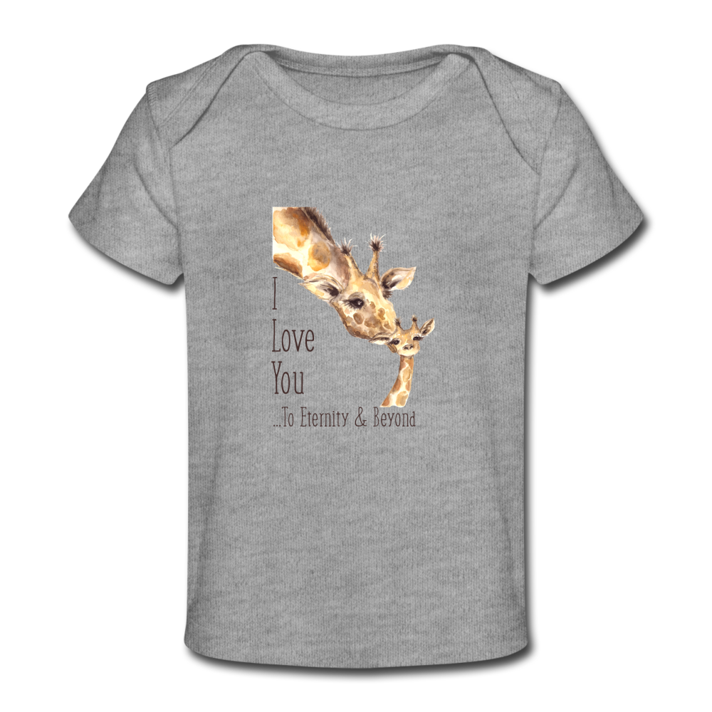 Eternity & Beyond - Organic Baby T-Shirt - heather gray