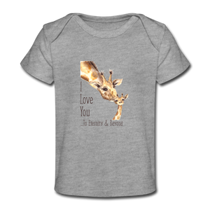 Eternity & Beyond - Organic Baby T-Shirt - heather gray