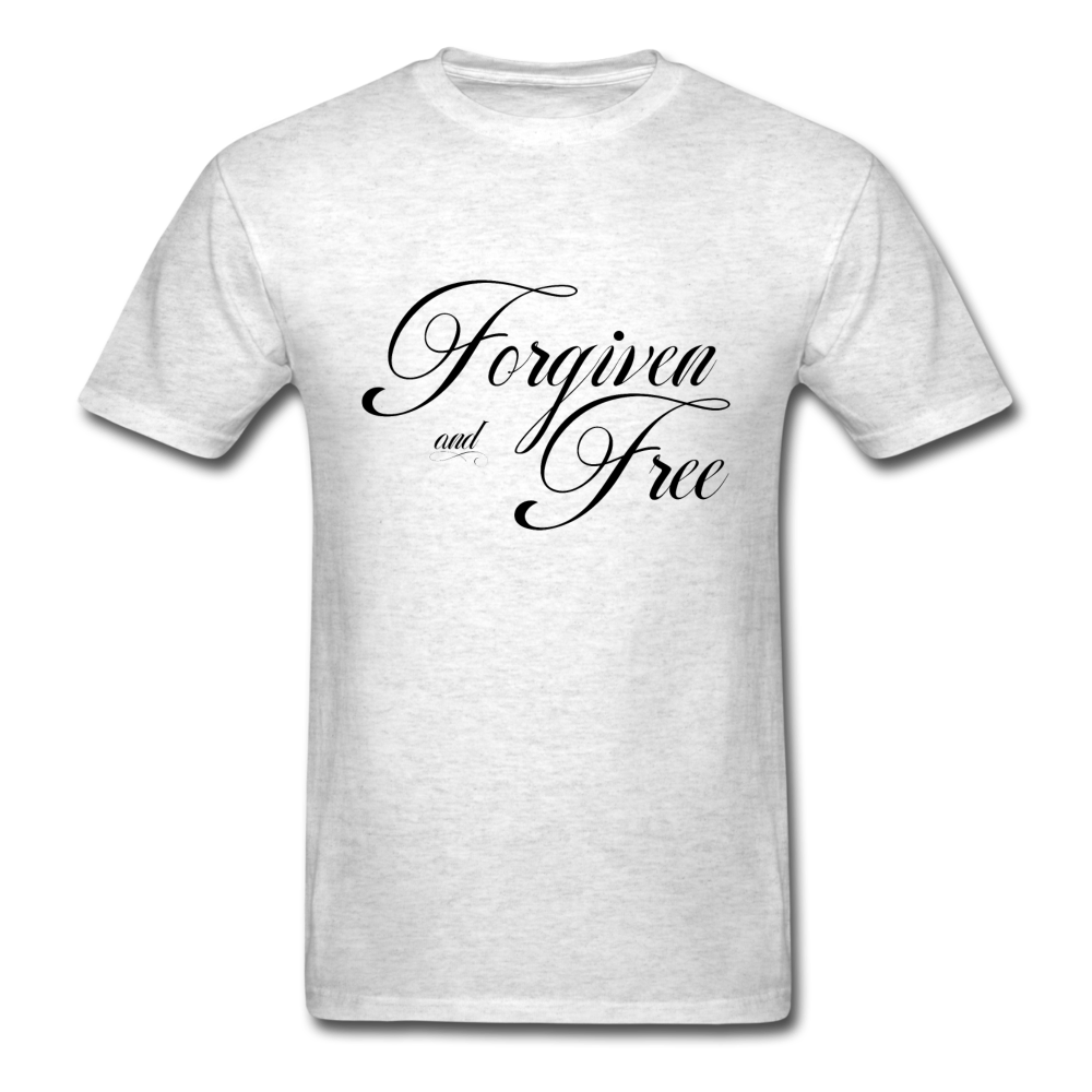 Forgiven & Free - Unisex Classic T-Shirt - light heather gray