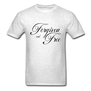 Forgiven & Free - Unisex Classic T-Shirt - light heather gray
