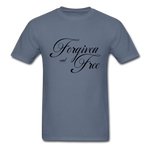 Forgiven & Free - Unisex Classic T-Shirt - denim