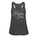 Forgiven & Free - Women's Flowy Tank Top - deep heather