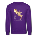 Eternity & Beyond - Crewneck Sweatshirt - purple