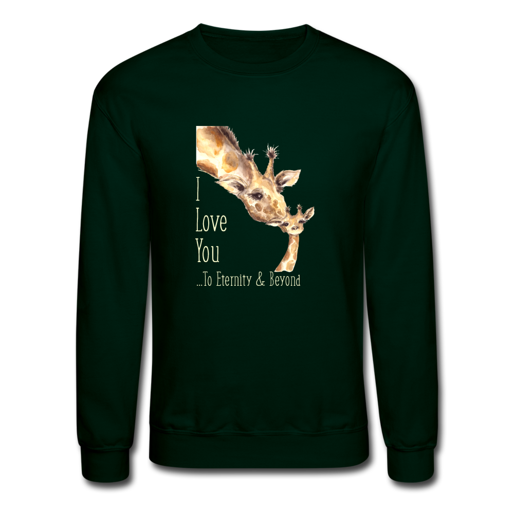 Eternity & Beyond - Crewneck Sweatshirt - forest green