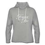 Forgiven & Free - Unisex Lightweight Terry Hoodie - heather gray