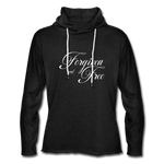 Forgiven & Free - Unisex Lightweight Terry Hoodie - charcoal gray