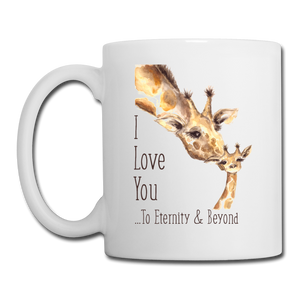 Eternity & Beyond - White Coffee/Tea Mug - white