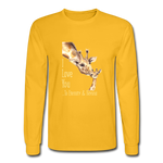 Eternity & Beyond - Men's Long Sleeve T-Shirt - gold