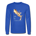 Eternity & Beyond - Men's Long Sleeve T-Shirt - royal blue