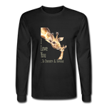 Eternity & Beyond - Men's Long Sleeve T-Shirt - black