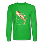 Eternity & Beyond - Men's Long Sleeve T-Shirt - bright green