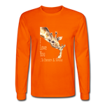 Eternity & Beyond - Men's Long Sleeve T-Shirt - orange