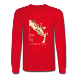 Eternity & Beyond - Men's Long Sleeve T-Shirt - red