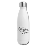 Forgiven & Free - Insulated Stainless Steel Water Bottle - white