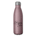 Forgiven & Free - Insulated Stainless Steel Water Bottle - pink glitter