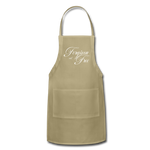 Forgiven & Free - Adjustable Apron - khaki