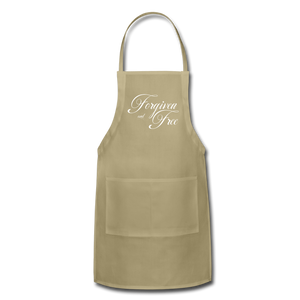 Forgiven & Free - Adjustable Apron - khaki