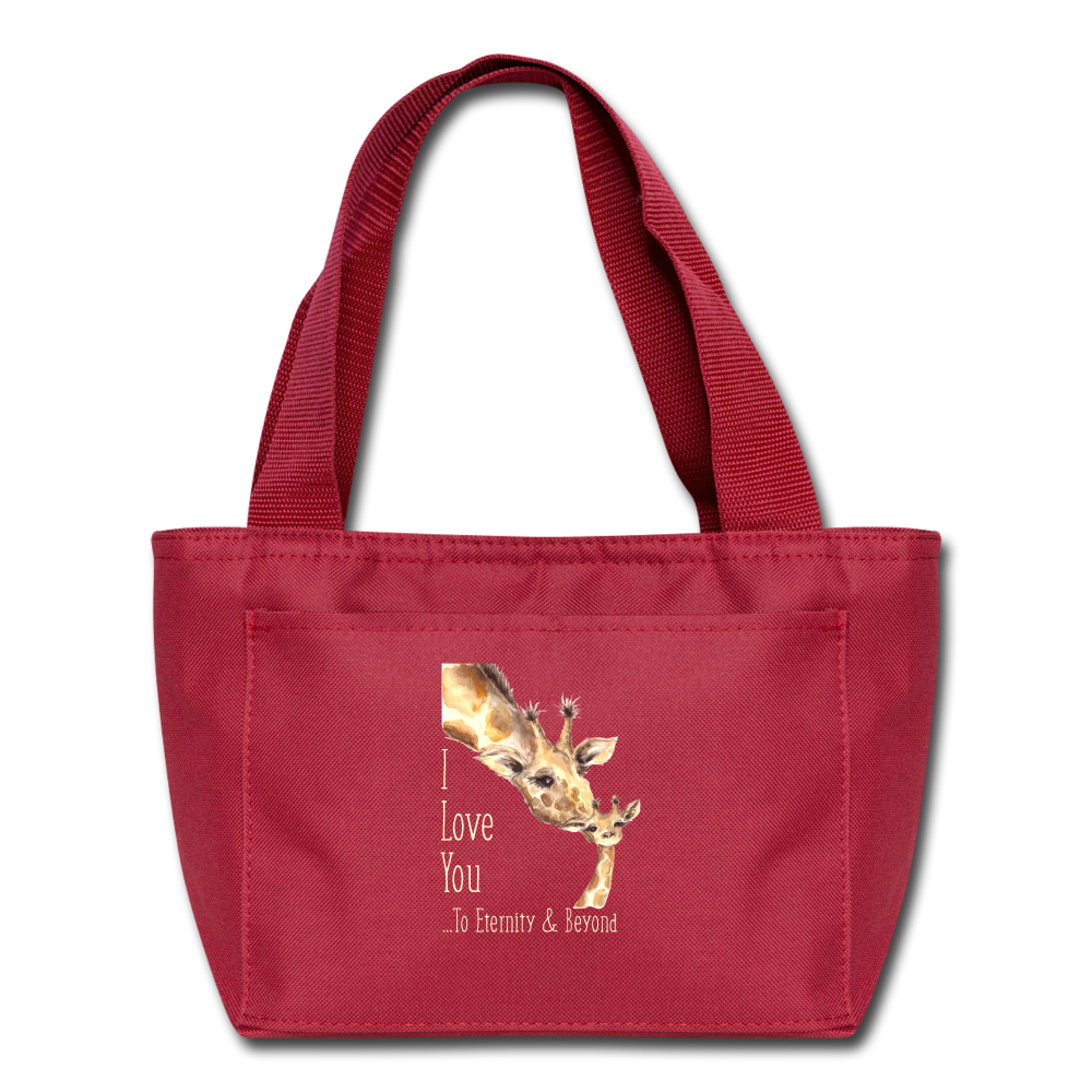 Eternity & Beyond - Lunch Bag - red