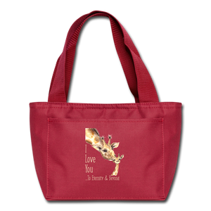 Eternity & Beyond - Lunch Bag - red