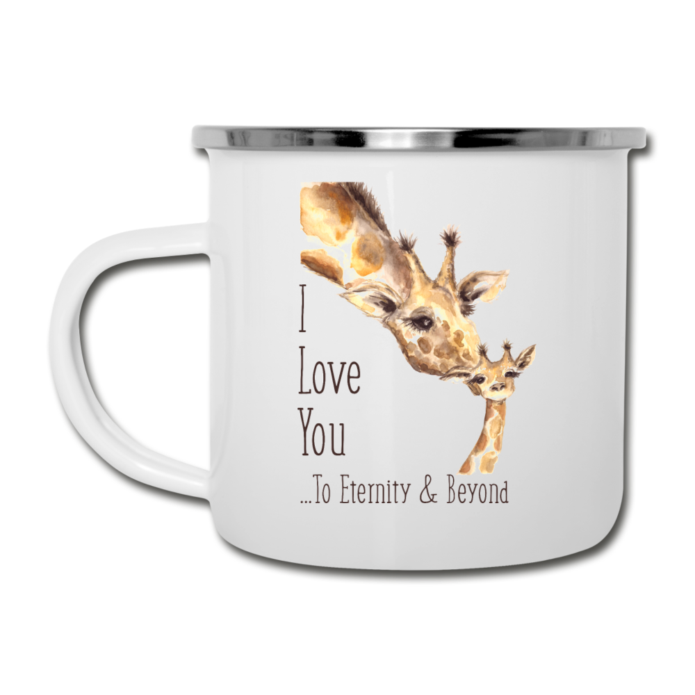 Eternity & Beyond - Camper Mug - white